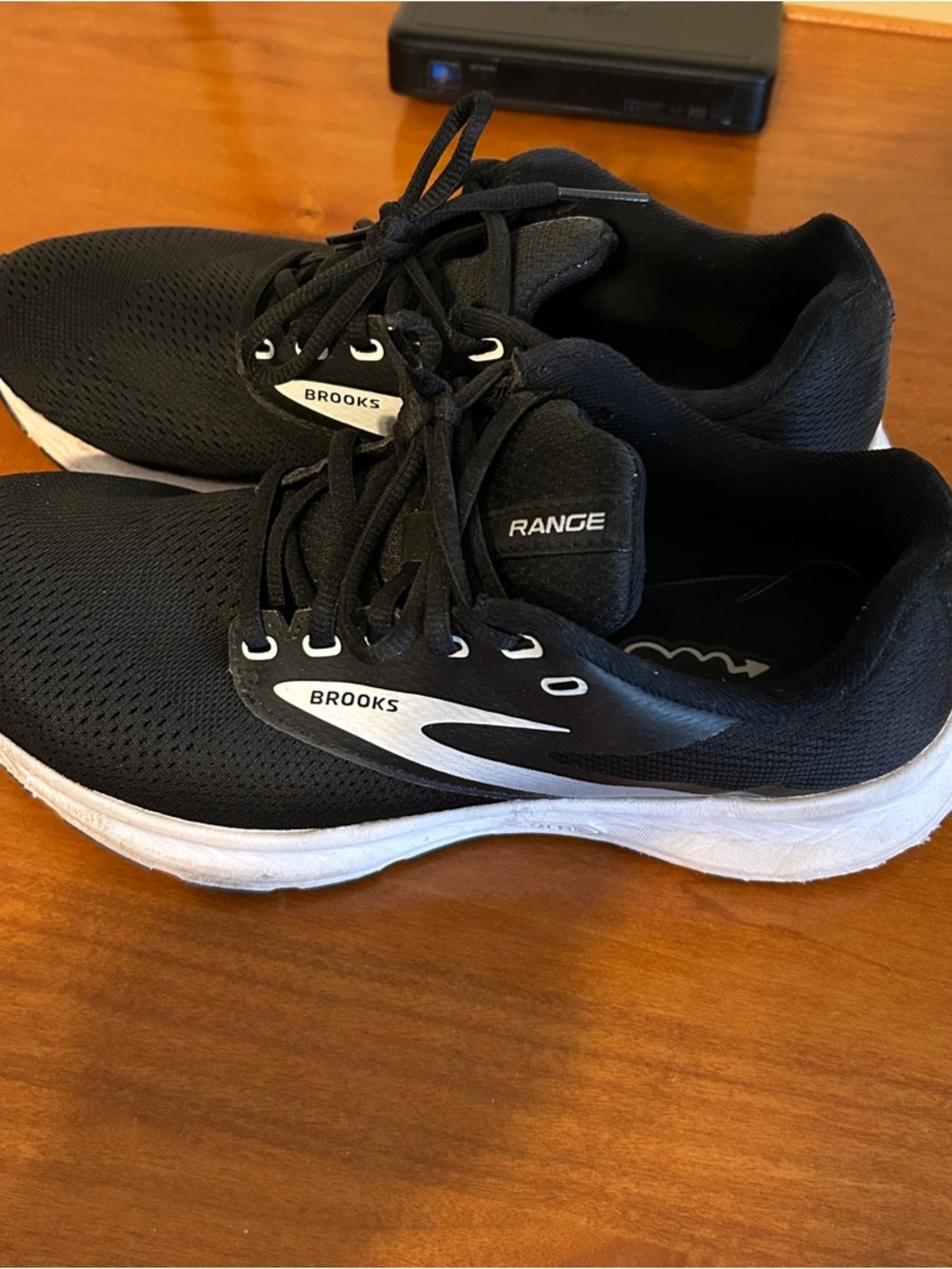 Brooks Range Women’s Athletic Running Shoes - Black/White